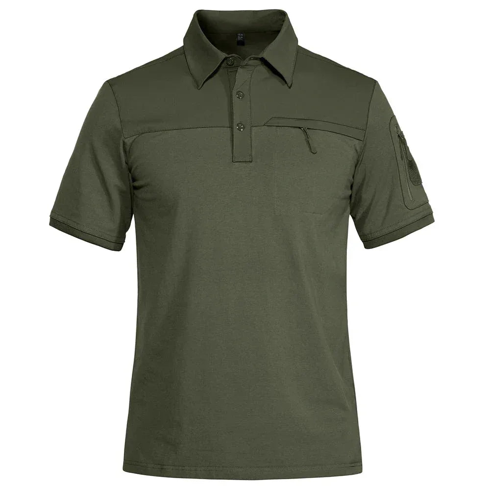 Polo vert militaire - Surplus militaire