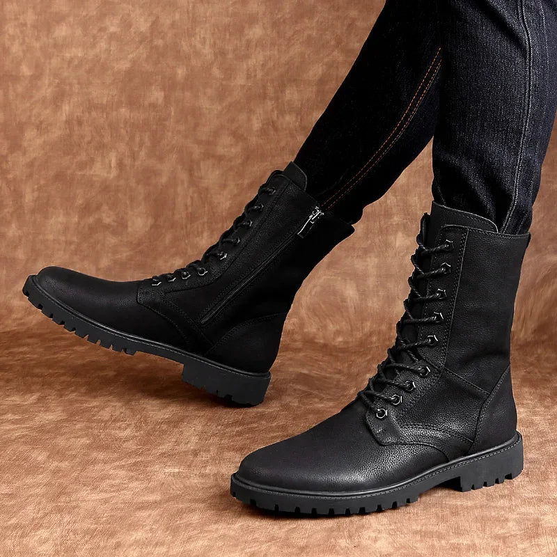 Black combat boots mens - Surplus militaire