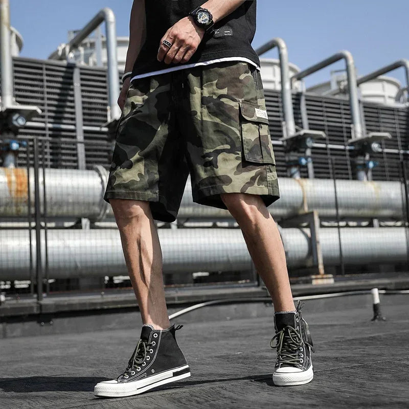 Cargo short camouflage - Surplus militaire