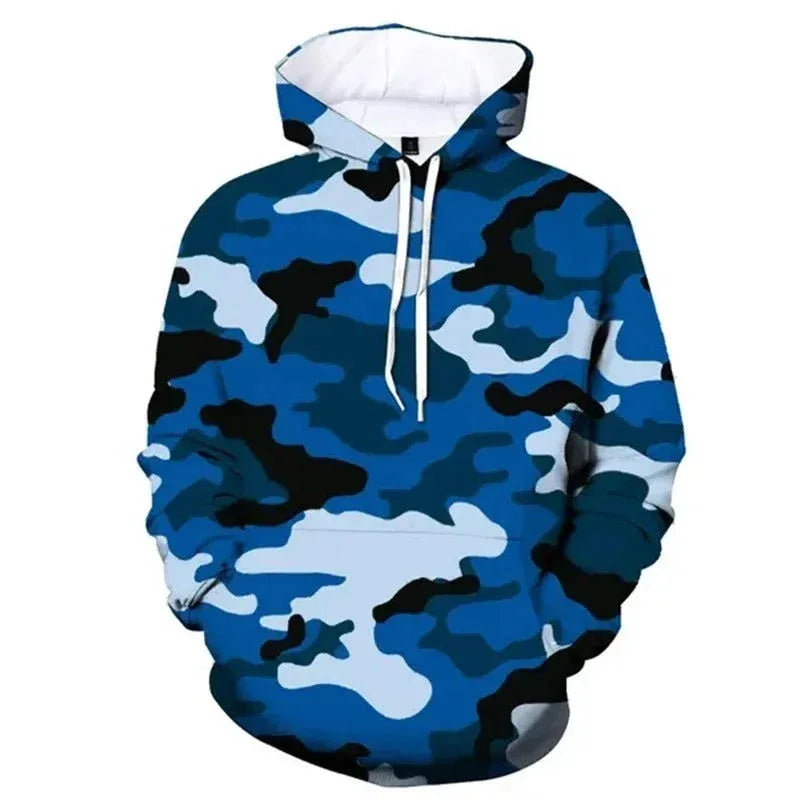 Sweat camouflage bleu - Surplus militaire