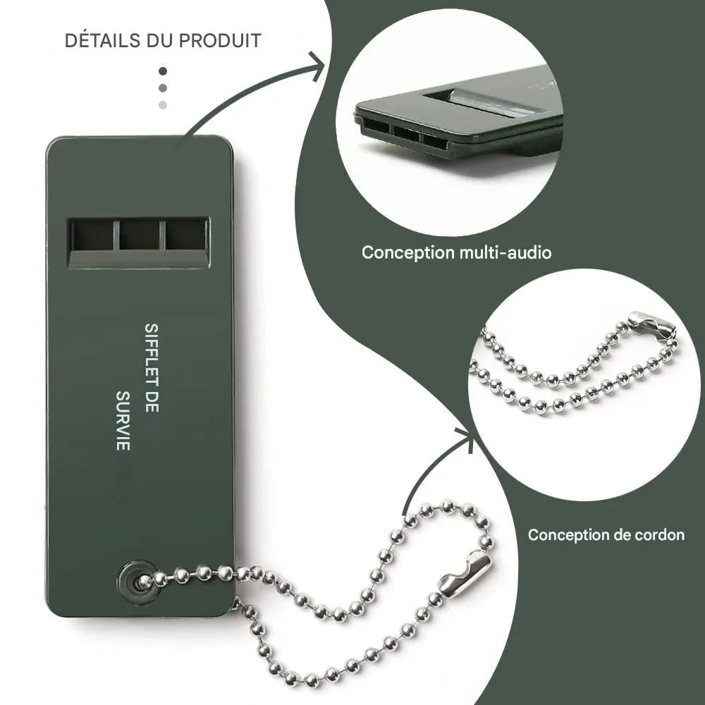 Sifflet survie - Surplus militaire