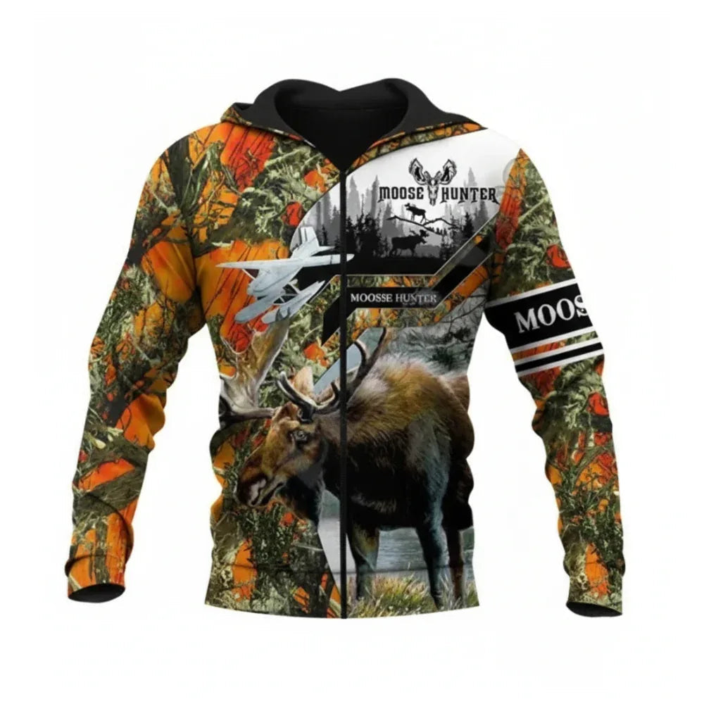 Sweat de chasse orange - Surplus militaire