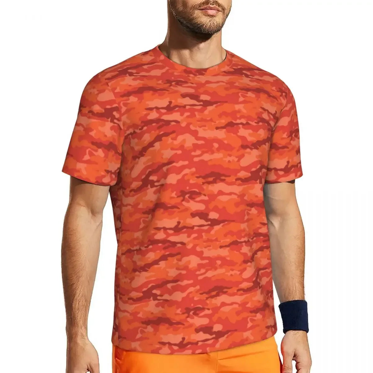 T shirt camouflage orange - Surplus militaire
