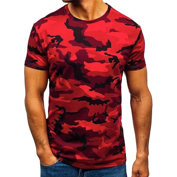 T shirt camouflage rouge - Surplus militaire