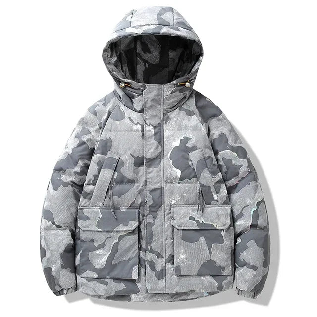 Doudoune camouflage blanc - Surplus militaire