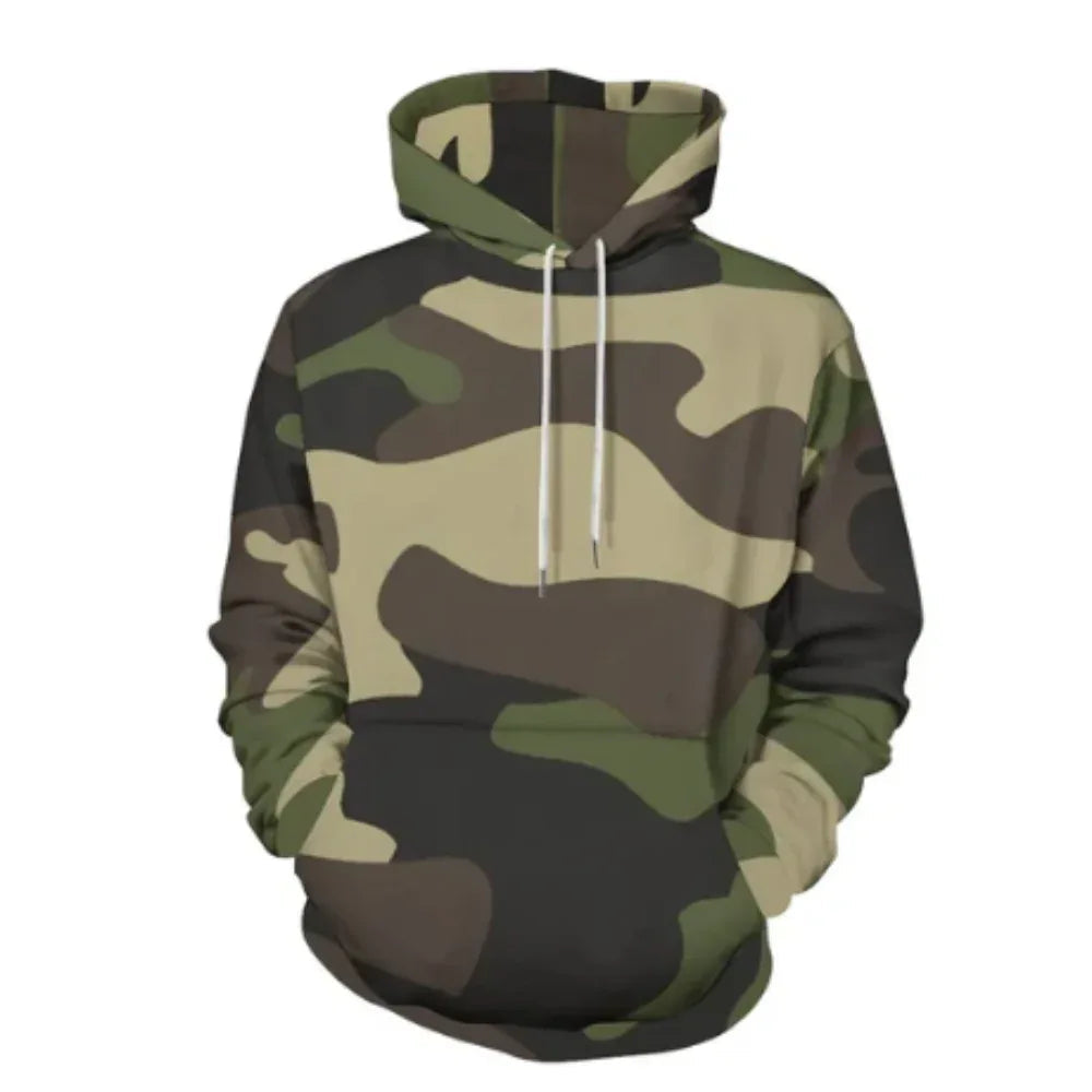 Woodland camo hoodie - Surplus militaire