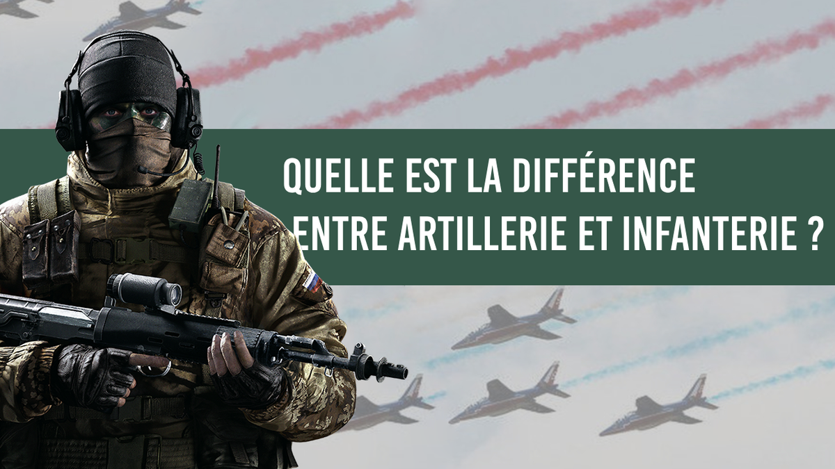 Quelle est la différence entre artillerie et infanterie ? - Surplus militaire