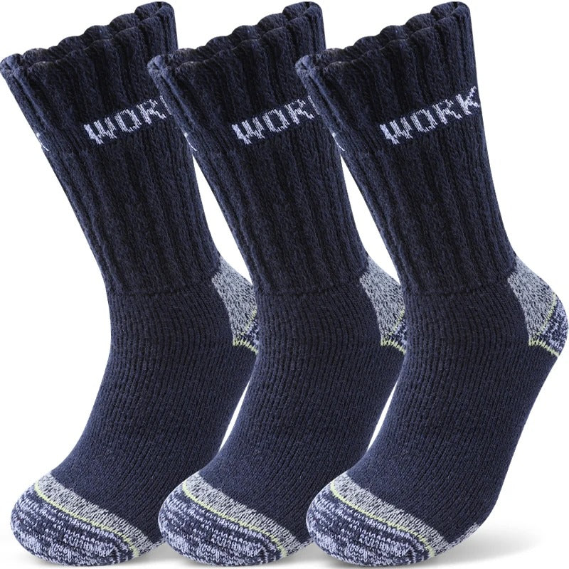 Thermal cold-weather socks
