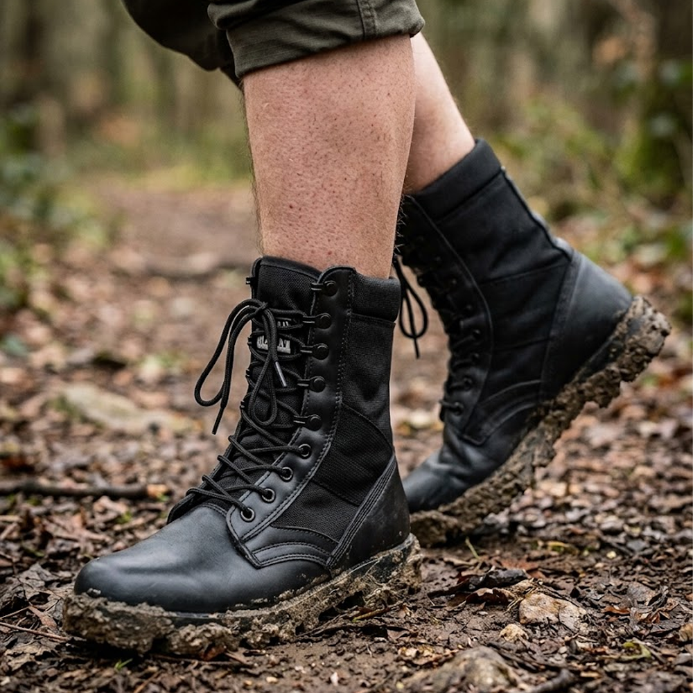 Army jungle boots - vaultsurplus
