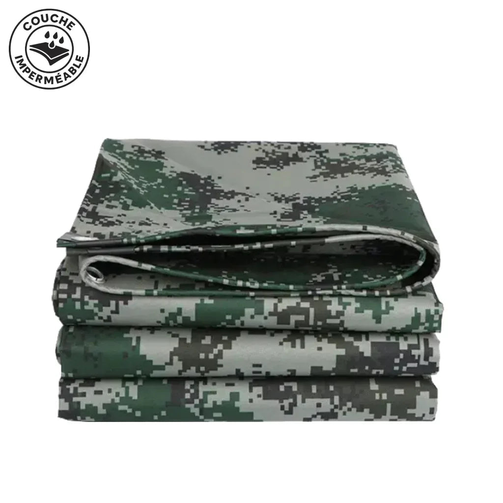 Bache camouflage 2x3 - Surplus militaire