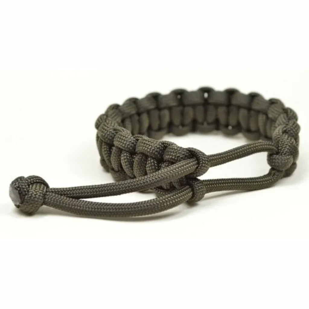 Bracelet paracorde vert - Surplus militaire