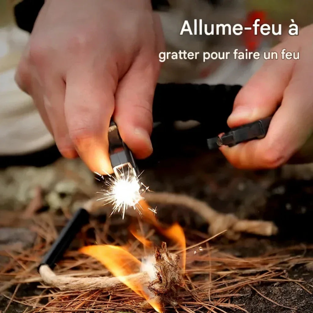 Bracelet survie couteau - Surplus militaire
