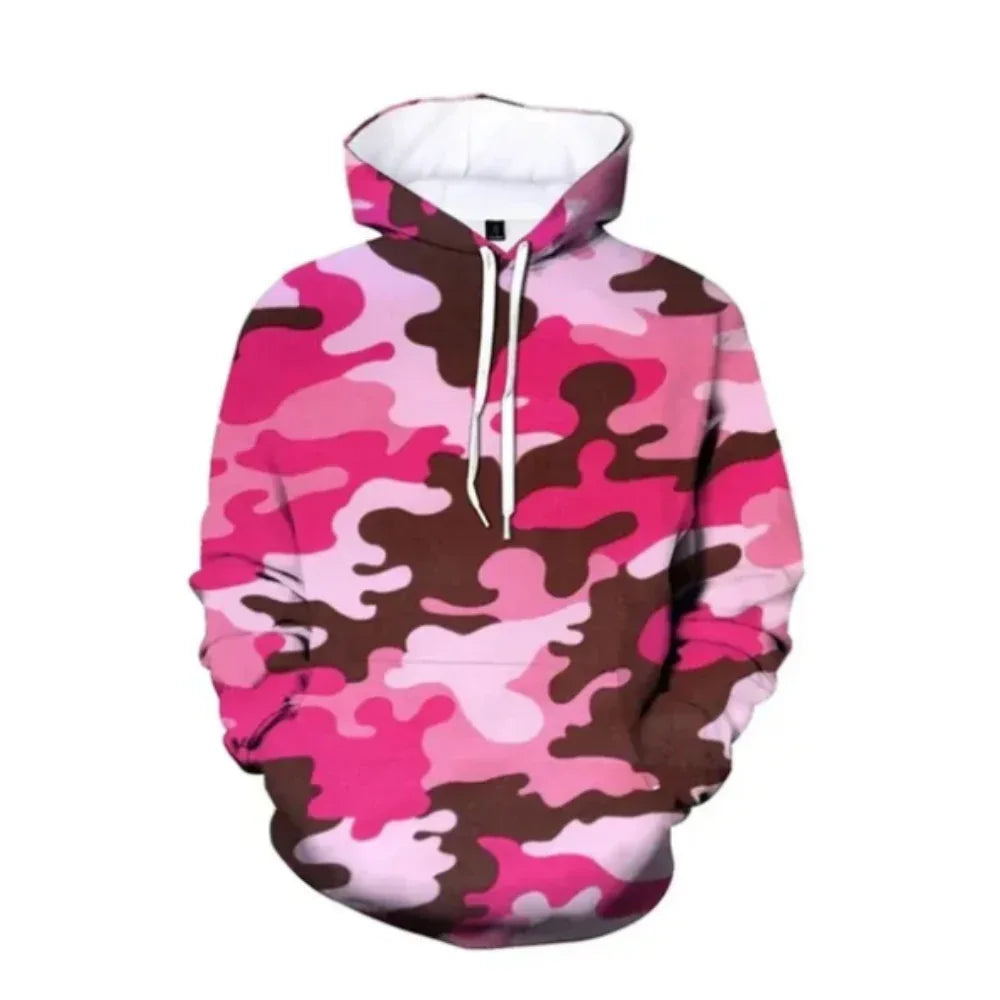 Camo pink hoodie - Surplus militaire