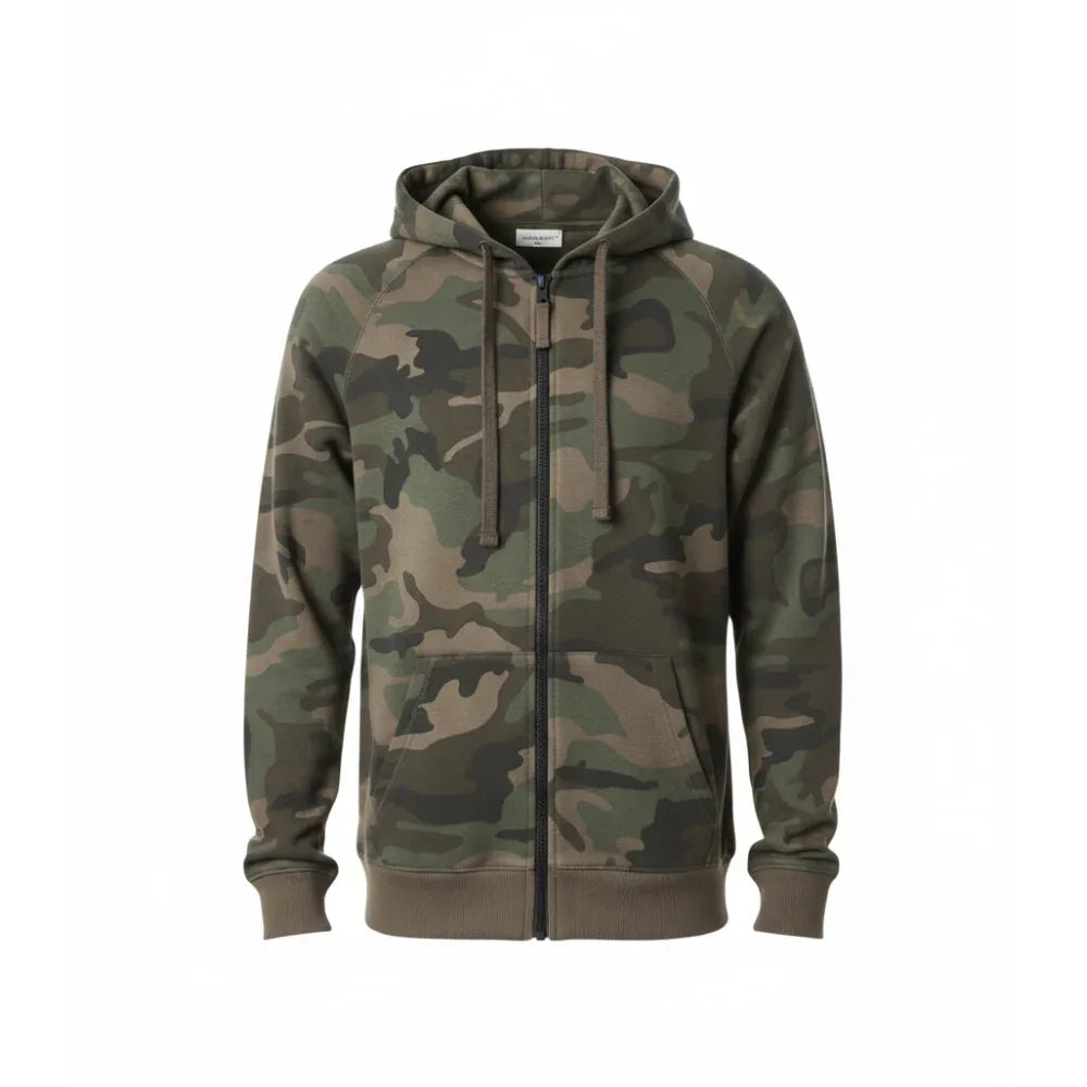 Camo zip hoodie - Surplus militaire