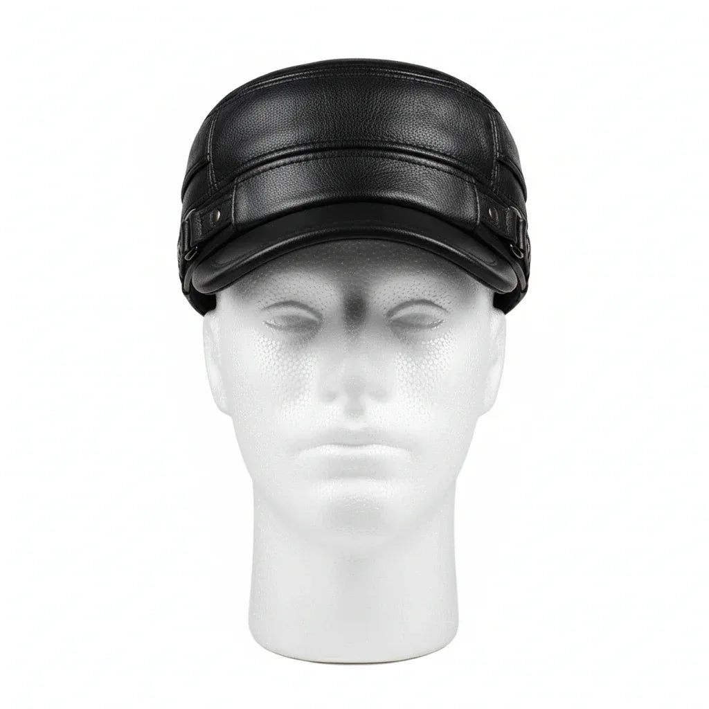 Casquette militaire cuir - Surplus militaire