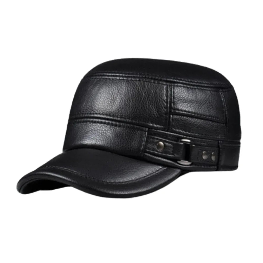 Casquette militaire cuir - Surplus militaire