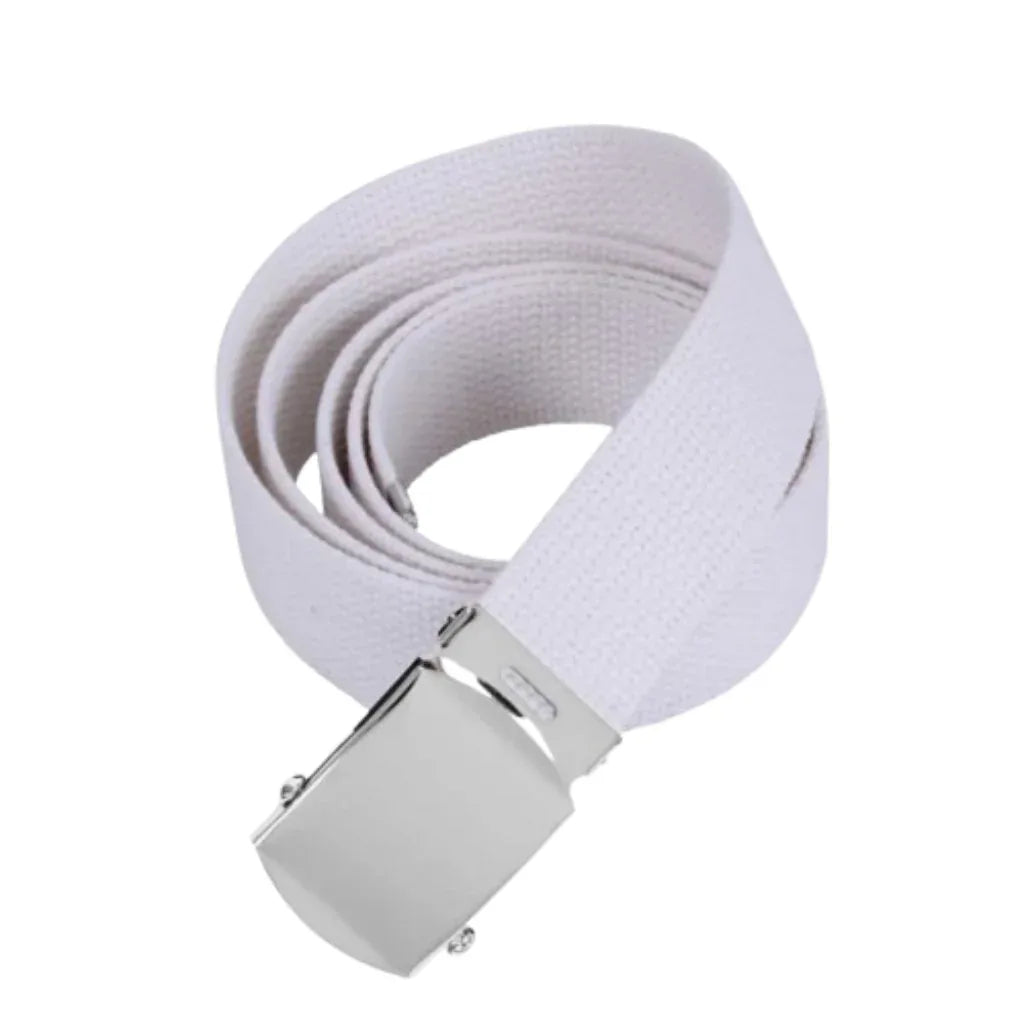 Ceinture militaire blanche - Surplus militaire