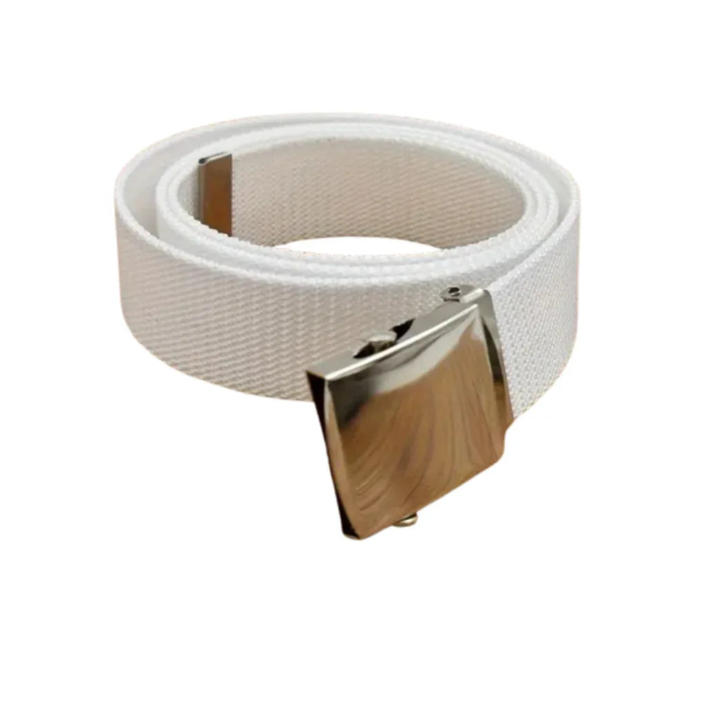 Ceinture militaire blanche - Surplus militaire