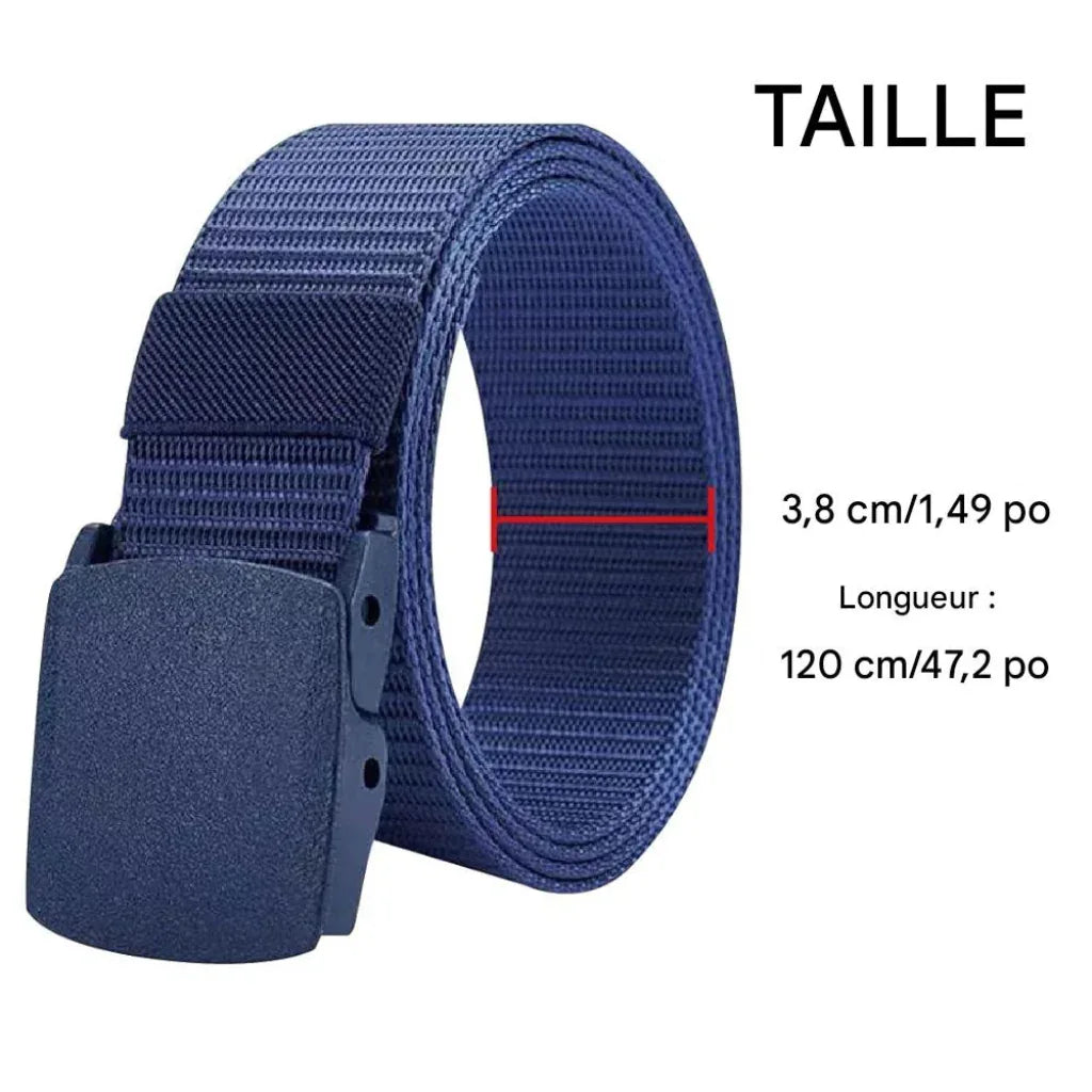 Ceinture militaire bleu - Surplus militaire