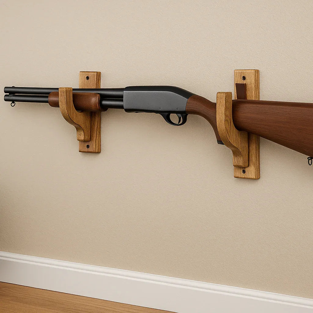 Support fusil en bois - Surplus militaire