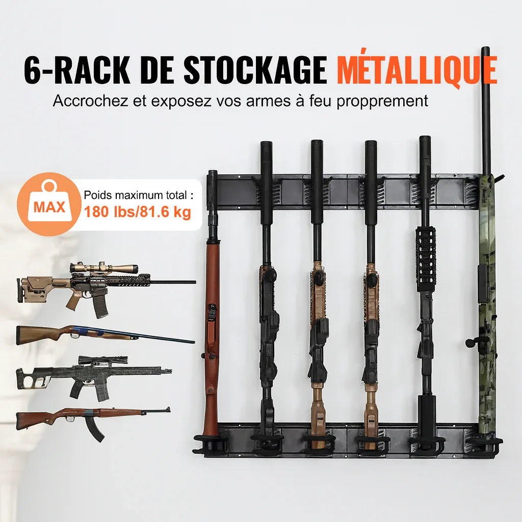 Support fusil pour armoire - Surplus militaire