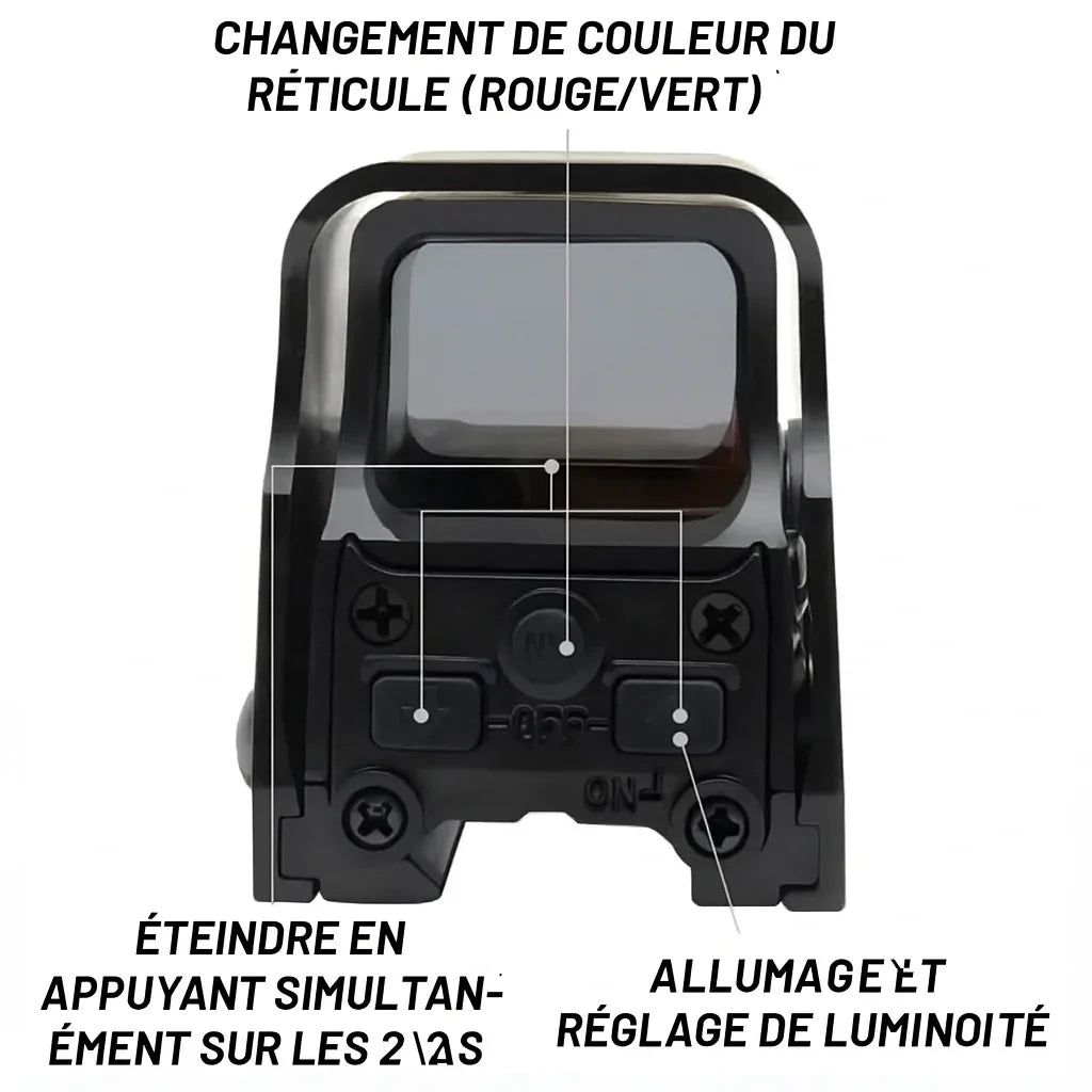 Viseur holographique point rouge - Surplus militaire