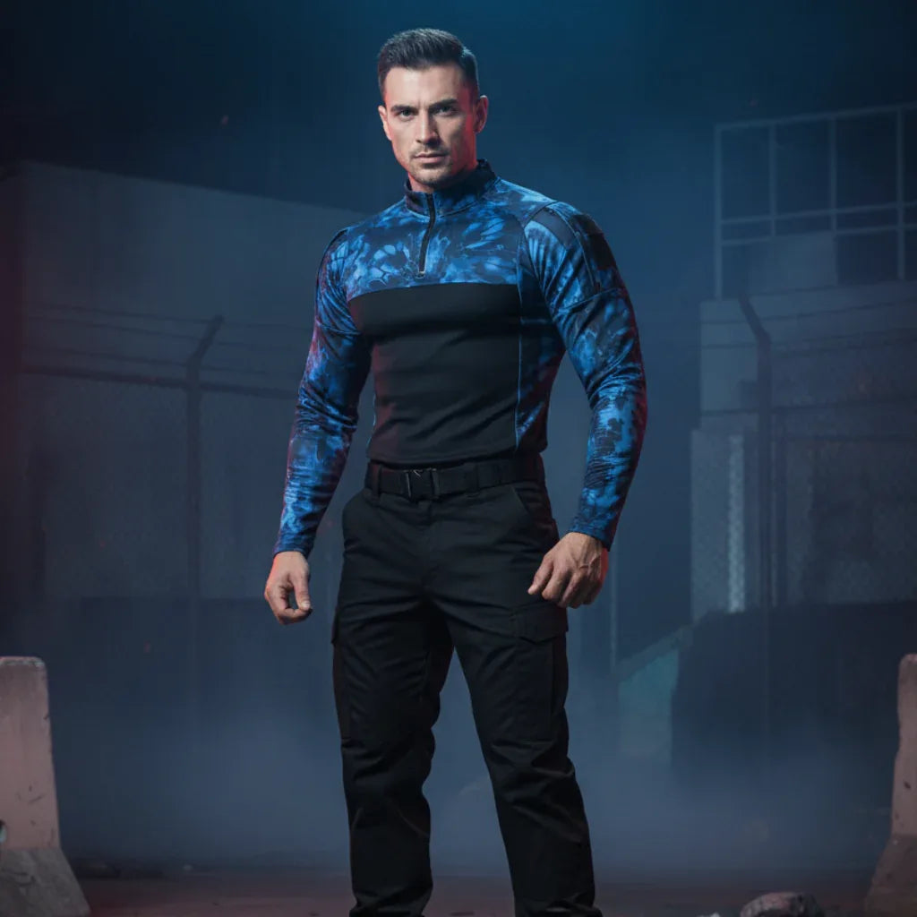 Chemise camouflage bleu - Surplus militaire