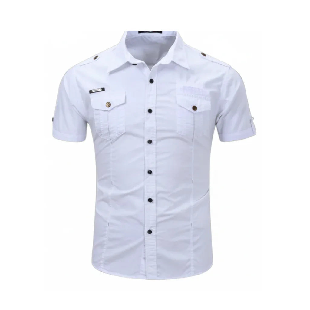 Chemise militaire blanche - Surplus militaire