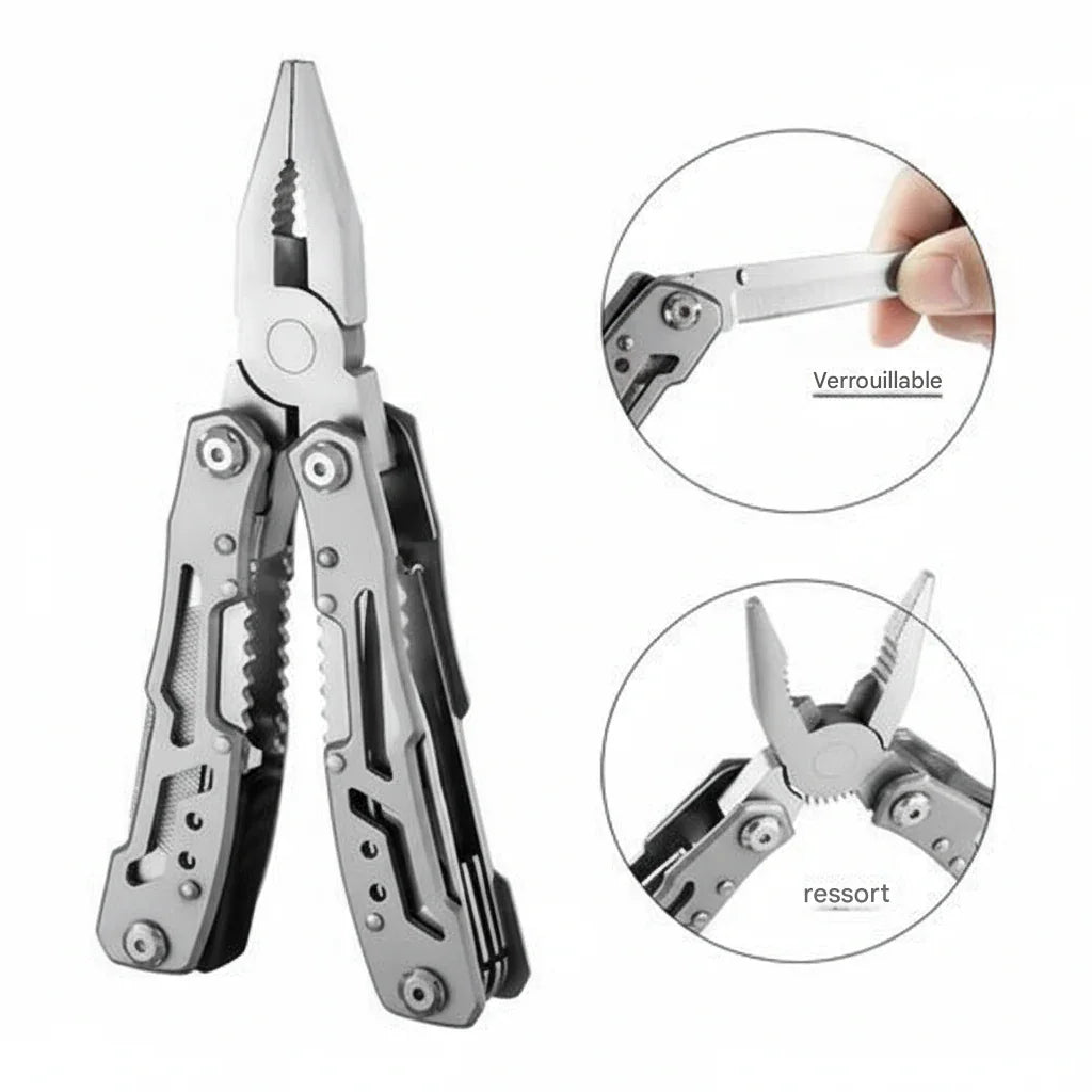 Couteau multifonction survie - Surplus militaire