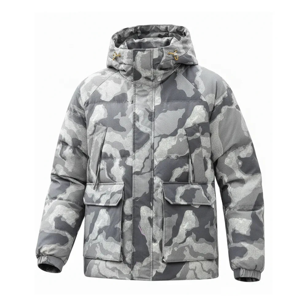 Doudoune camouflage blanc - Surplus militaire