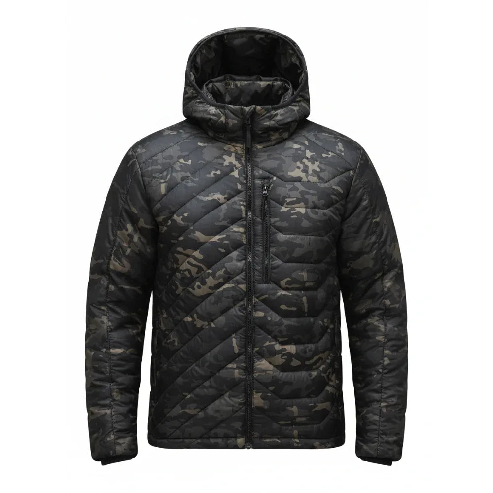 Doudoune camouflage noir - Surplus militaire