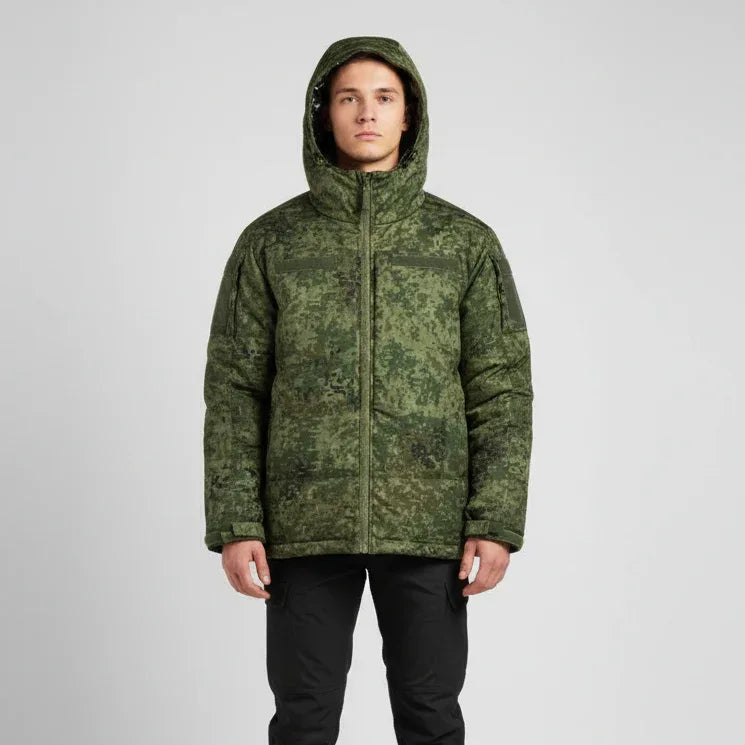 Doudoune vert militaire - Surplus militaire