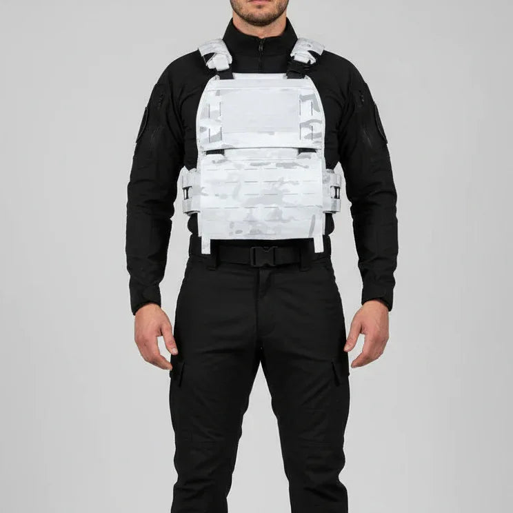Gilet tactique blanc - Surplus militaire