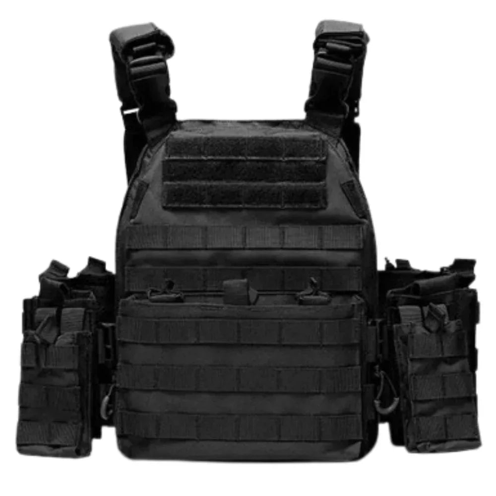 Gilet tactique noir - Surplus militaire