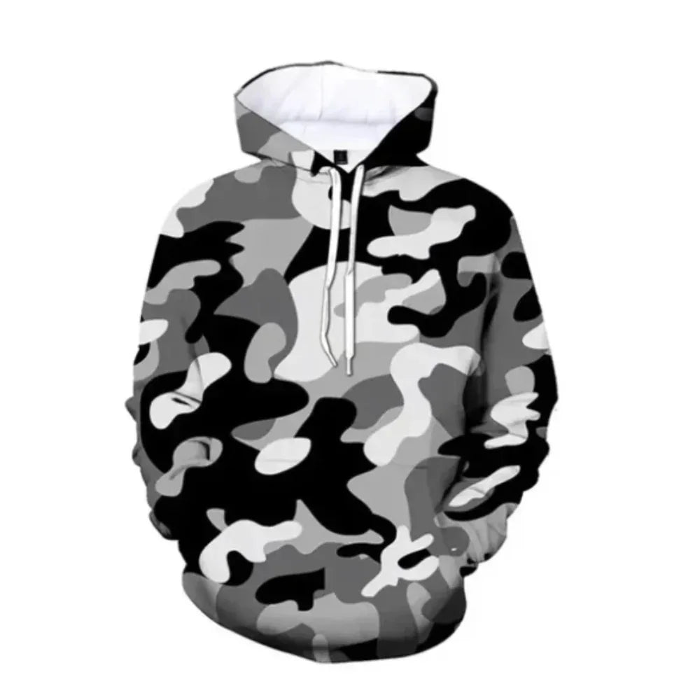 Grey camo hoodie - Surplus militaire