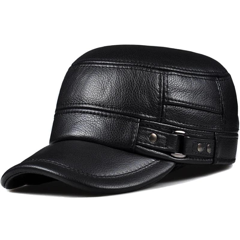 Casquette militaire cuir - Surplus militaire