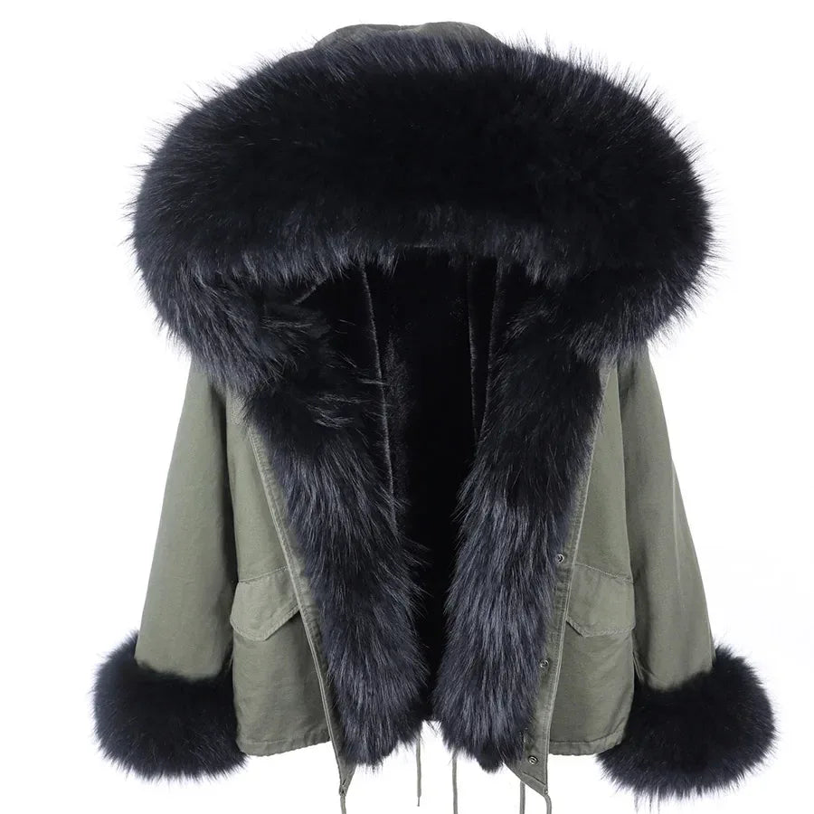 Parka militaire avec fourrure - Surplus militaire
