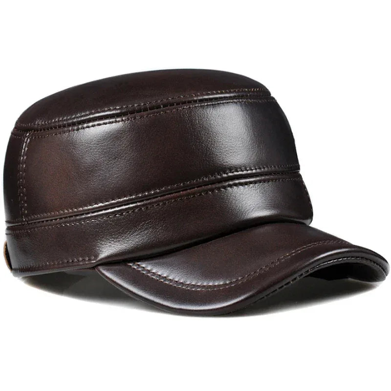 Casquette militaire cuir - Surplus militaire