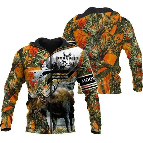 Sweat de chasse orange - Surplus militaire
