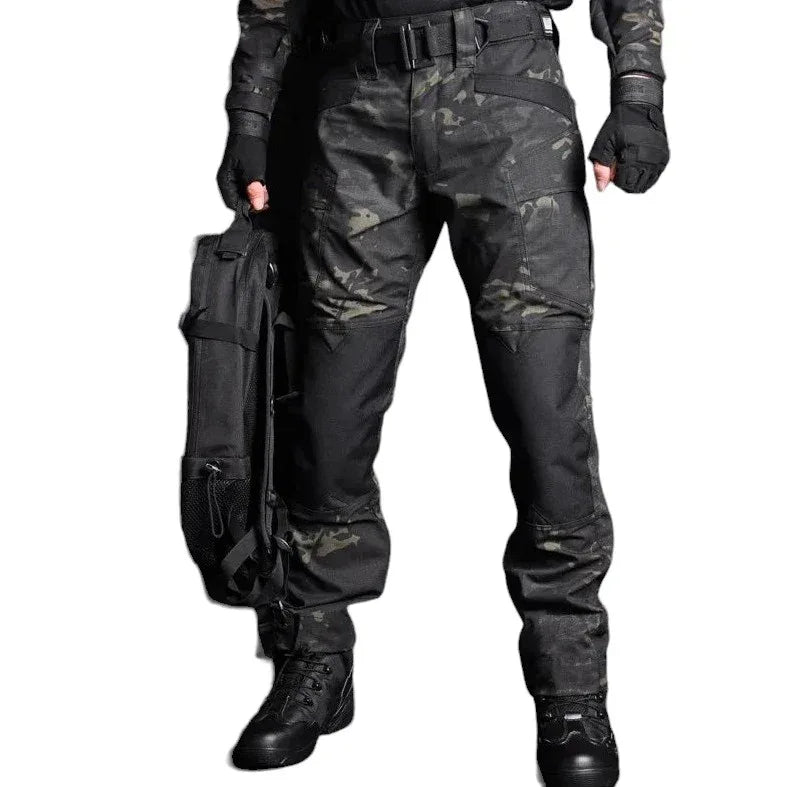 Treillis camouflage noir - Surplus militaire