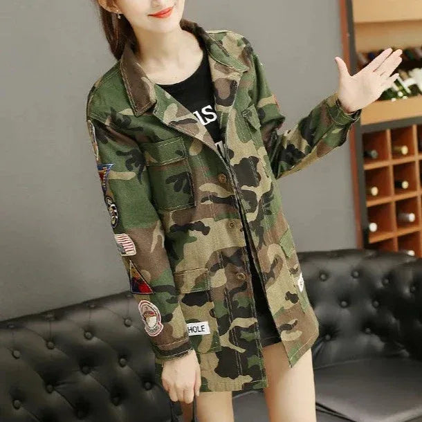 Veste saharienne militaire femme - Surplus militaire