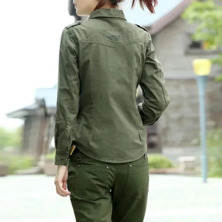 Chemise militaire femme - Surplus militaire