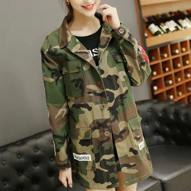 Veste saharienne militaire femme - Surplus militaire