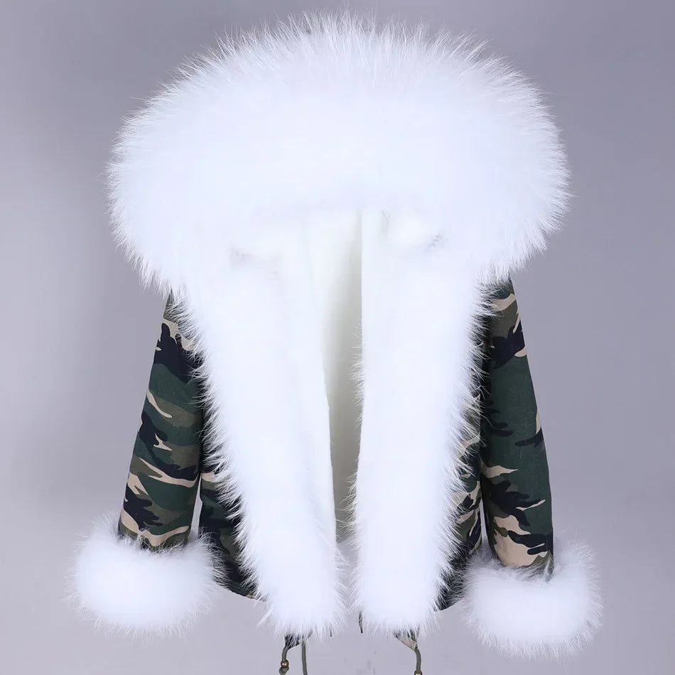 Parka militaire avec fourrure - Surplus militaire
