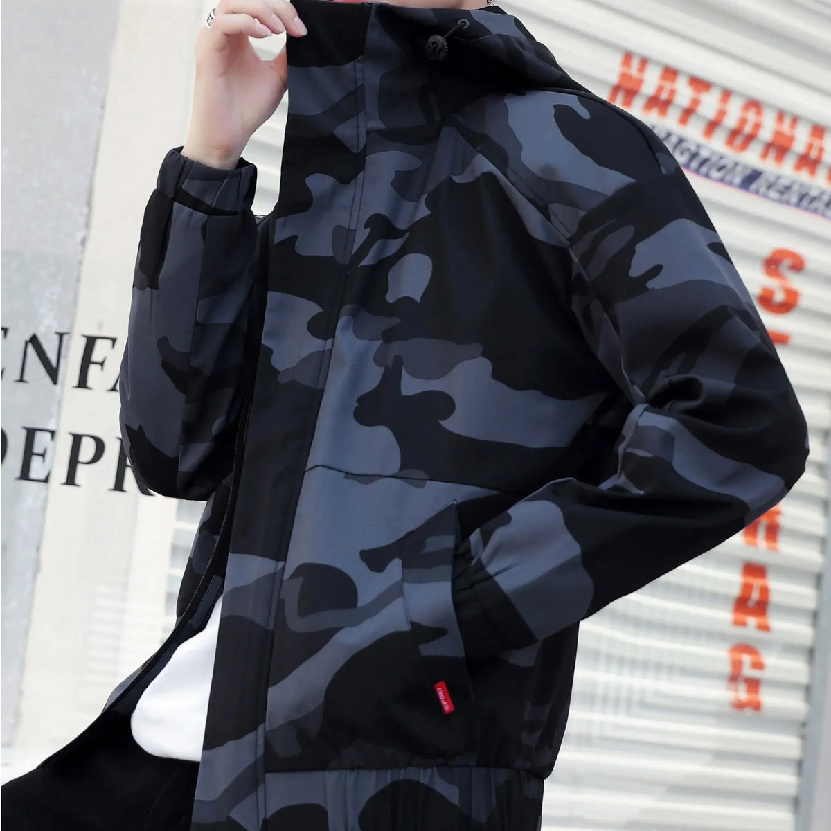 Veste camouflage bleu - Surplus militaire
