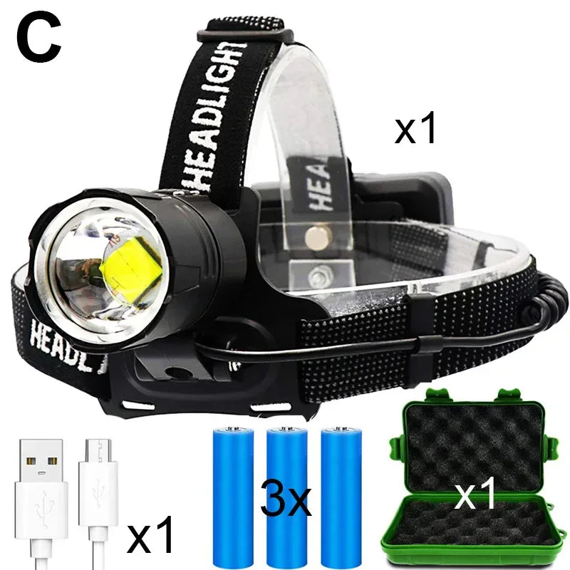 Lampe frontale puissante pour la chasse - Surplus militaire