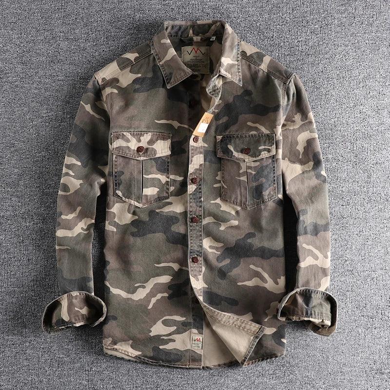 Chemise militaire homme vintage - Surplus militaire