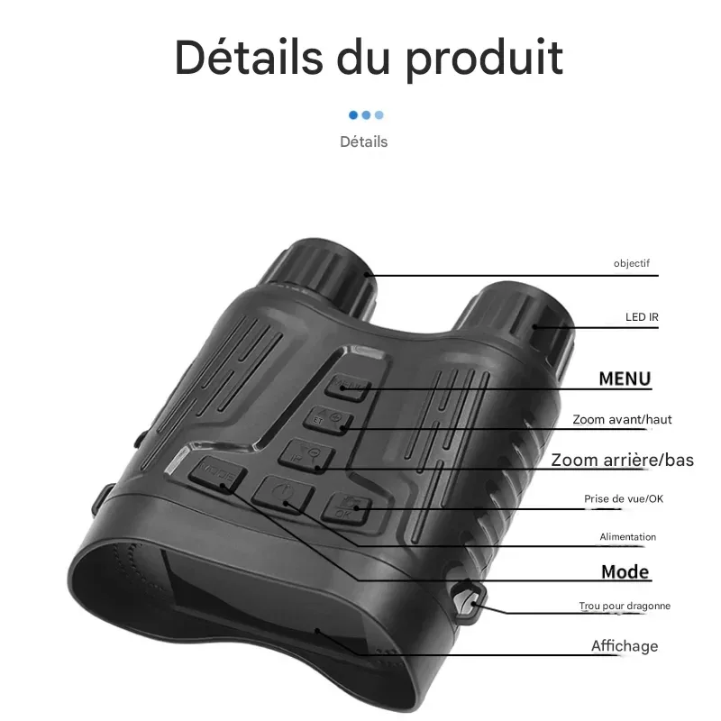 Jumelle vision nocturne puissante - Surplus militaire