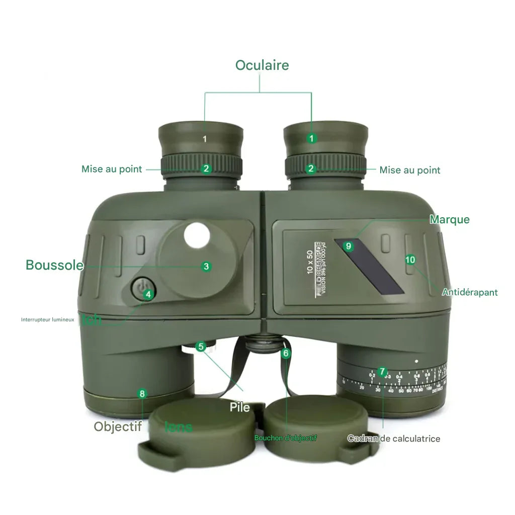 Jumelle compacte et puissante - Surplus militaire