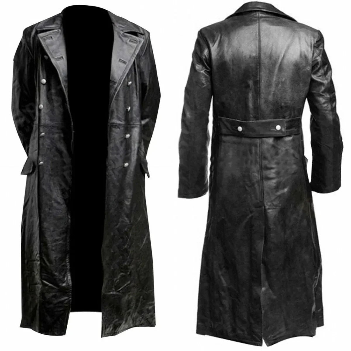Manteau cuir militaire - Surplus militaire